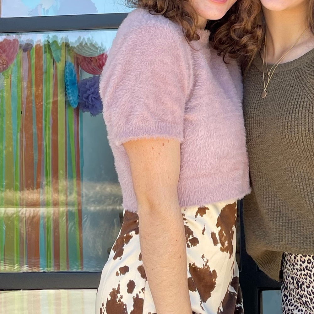 Cropped sweater